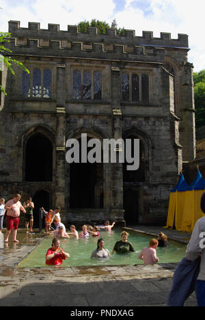 St Winefride`s Well, Holywell, North Wales, Vereinigtes Königreich, Stockfoto